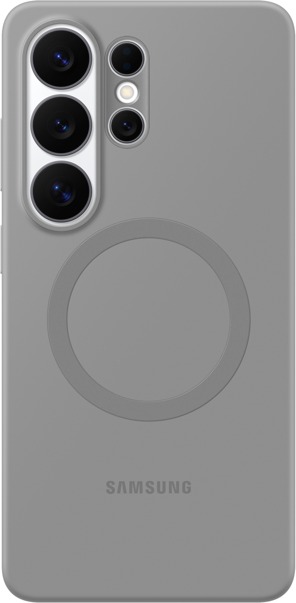 Tok Samsung Galaxy S26 Ultra S948-hez, Szilikon Mágneses Tok, Szürke EF-ES948CJEGWW