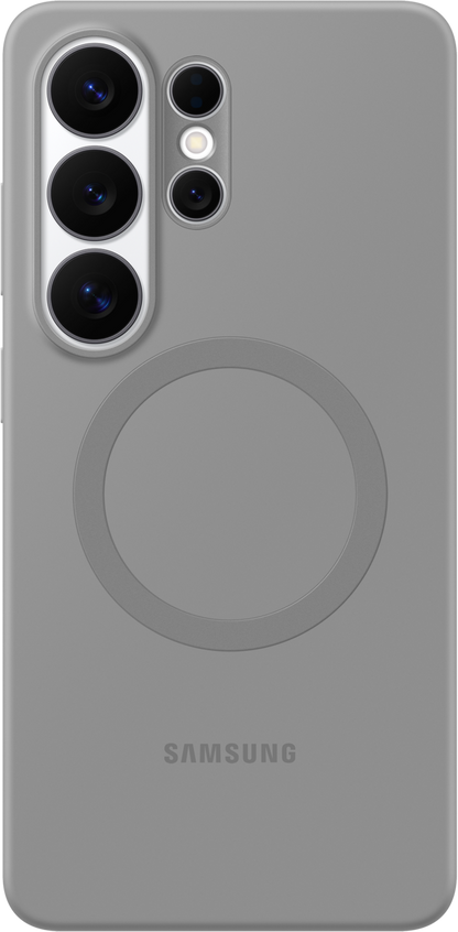 Tok Samsung Galaxy S26 Ultra S948-hez, Szilikon Mágneses Tok, Szürke EF-ES948CJEGWW