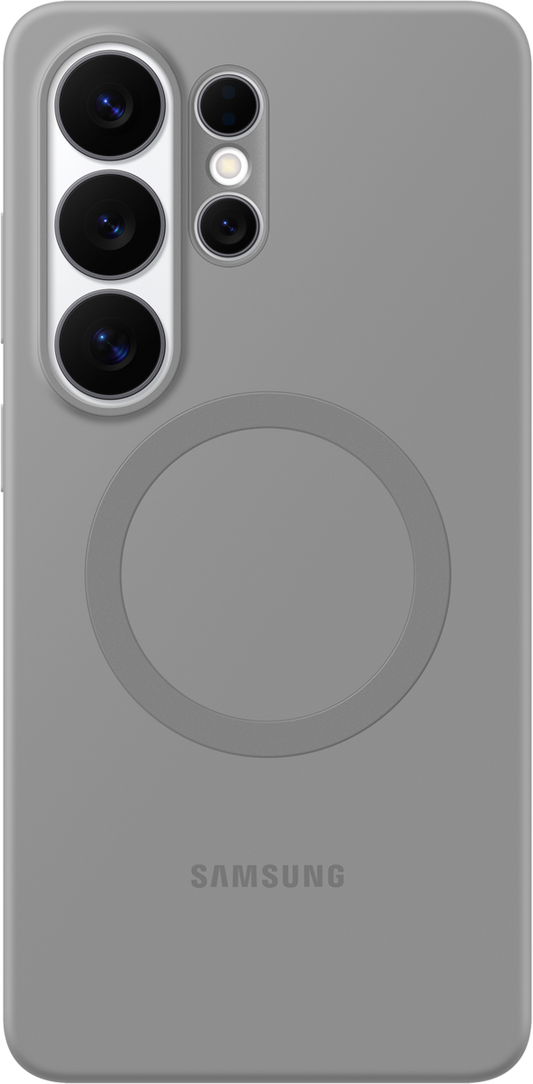 Tok Samsung Galaxy S26 Ultra S948-hez, Szilikon Mágneses Tok, Szürke EF-ES948CJEGWW