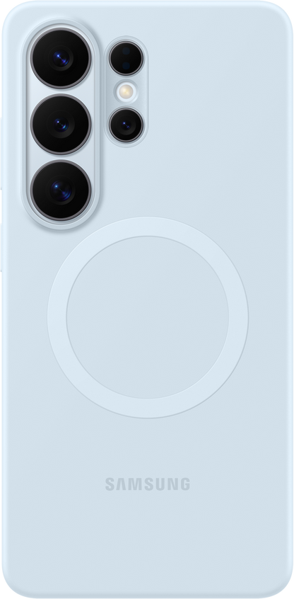 Tok Samsung Galaxy S26 Ultra S948 készülékhez, Szilikon Mágneses Tok, Kék EF-ES948CLEGWW