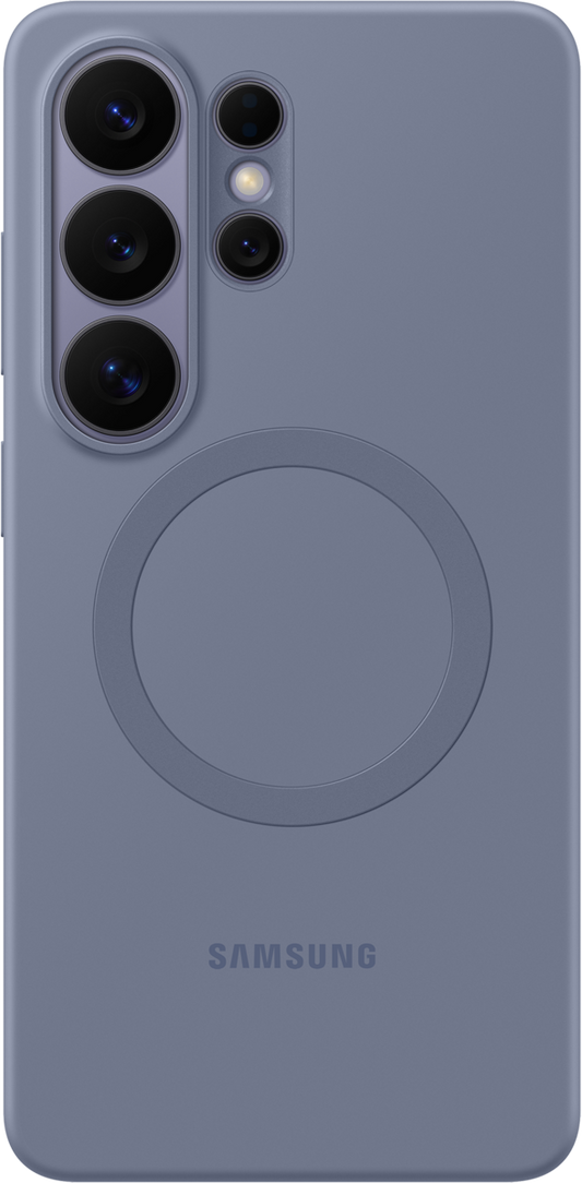 Tok Samsung Galaxy S26 Ultra S948 készülékhez, Szilikon Mágneses Tok, Lila EF-ES948CVEGWW