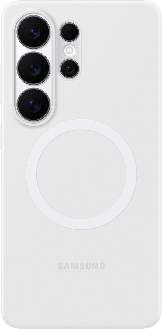 Tok Samsung Galaxy S26 Ultra S948-hez, Szilikon Mágneses Tok, Fehér EF-ES948CWEGWW