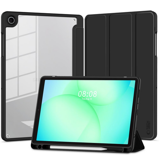 Tok Samsung Galaxy Tab A11 / Tab A9-hez, Tech-Protect, SC PEN Hybrid, Fekete