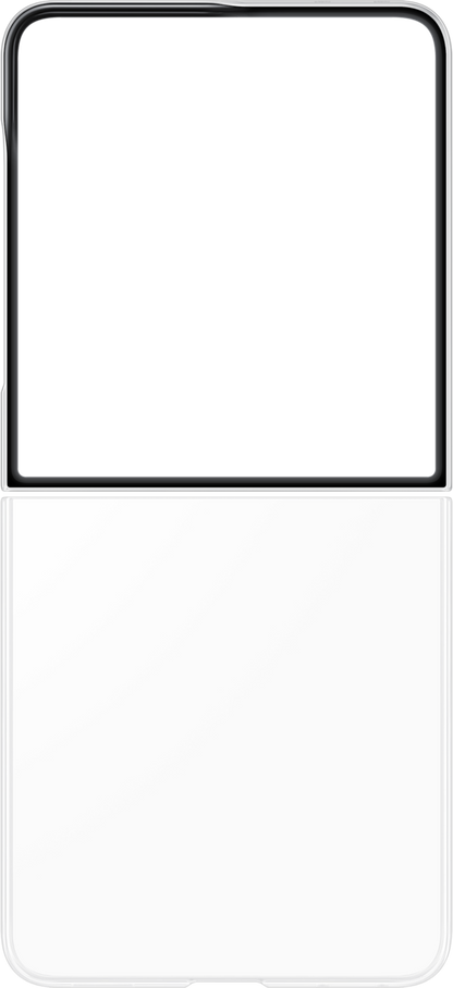 Samsung Galaxy Z Flip8 F776 tok, Átlátszó tok, Átlátszó EF-QF776CTEGWW