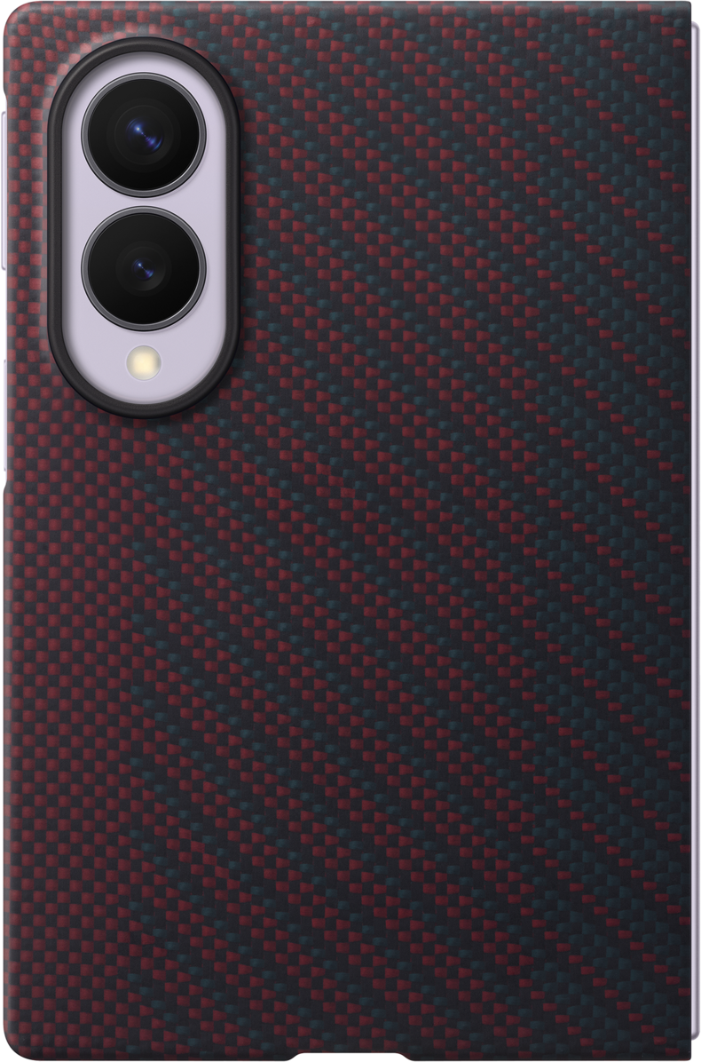 Tok Samsung Galaxy Z Fold8 F971-hez, Carbon Magnet Case, Piros EF-KF971SREGWW