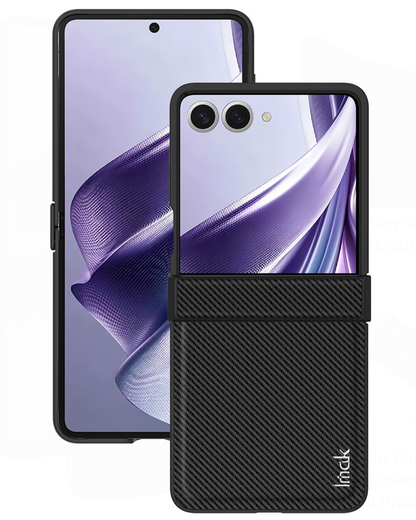 Tok Samsung Galaxy Z Flip8 F776-hez, Imak, karbon, fekete