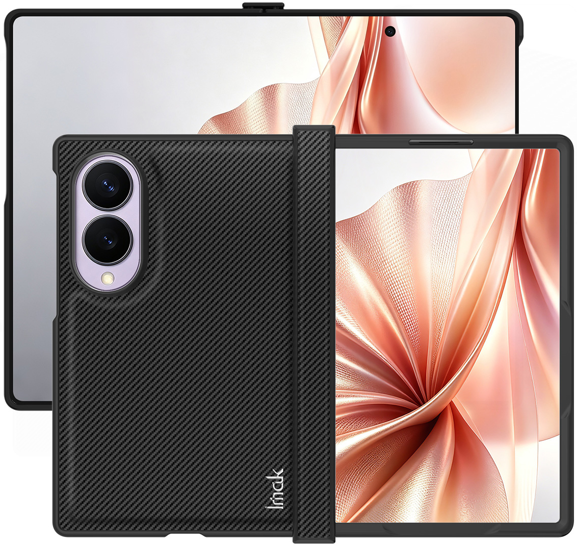 Tok Samsung Galaxy Z Fold8 F971-hez, Imak, karbon, fekete