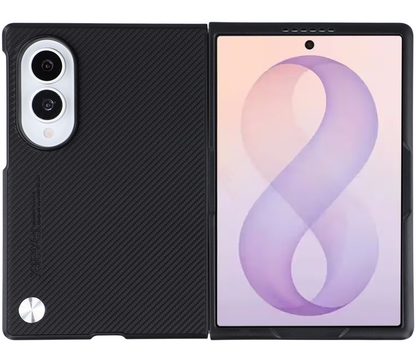 Tok Samsung Galaxy Z Fold8 F971-hez, X-Level, karbon, fekete