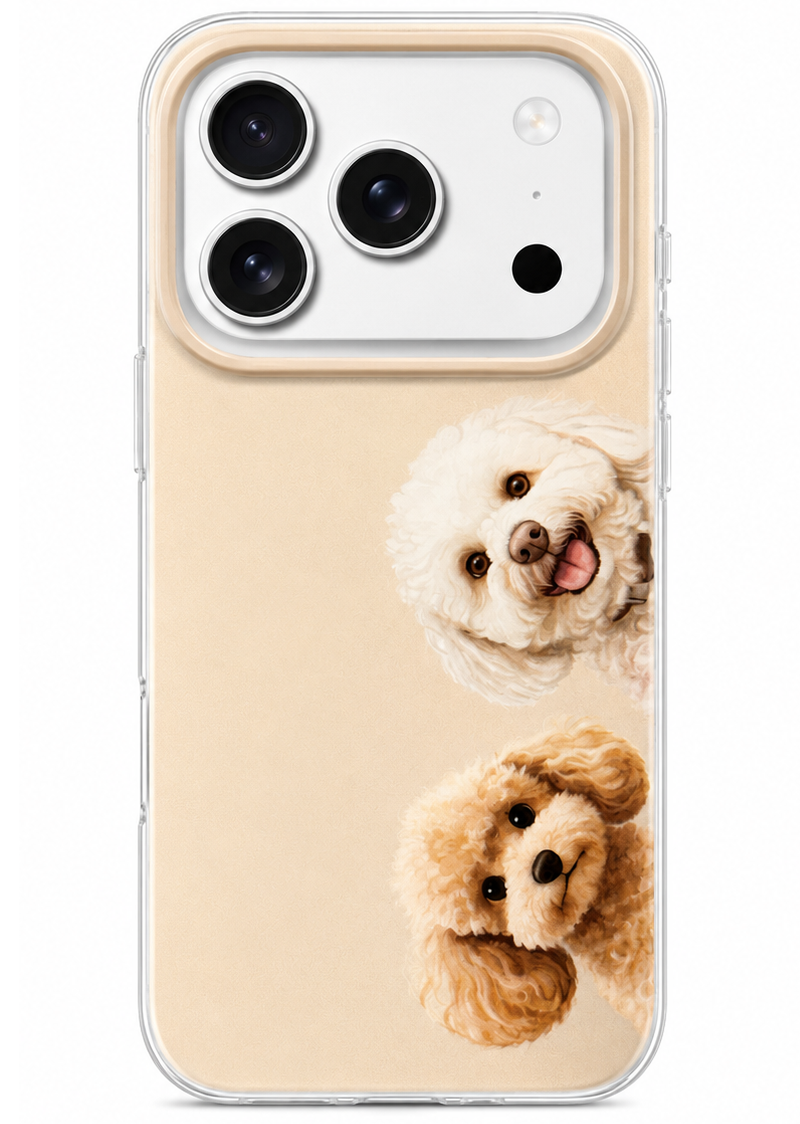 Tok Samsung Galaxy A07 5G A076 / A07 4G A075 készülékhez, Perfect Case, Dreamora Poodle, Többszínű