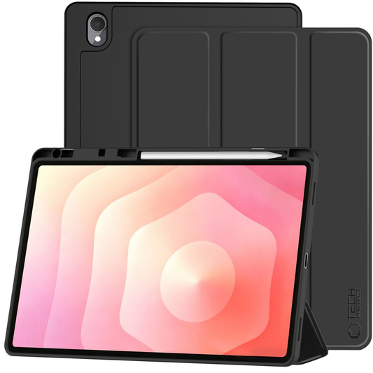 Tok Samsung Galaxy Tab S12 Plus-hoz, Tech-Protect, SC PEN, Fekete