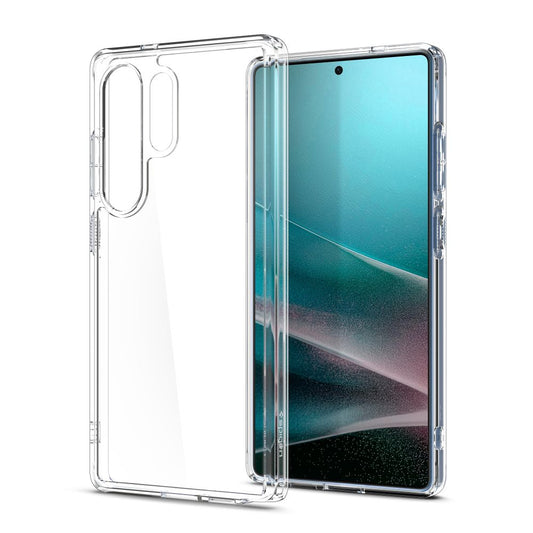 Tok Samsung Galaxy S25 Ultra S938-hoz, Spigen, Ultra Hybrid, Átlátszó ACS08961