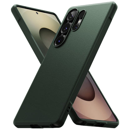 Tokozás a Samsung Galaxy S25 Ultra S938-hoz, Ringke, Onyx, Zöld