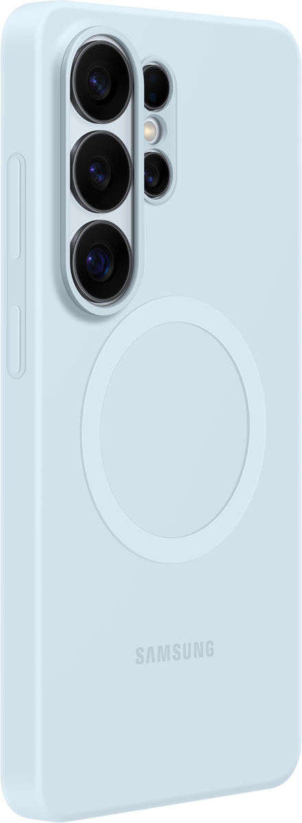 Tok Samsung Galaxy S26 Ultra S948 készülékhez, Szilikon Mágneses Tok, Kék EF-ES948CLEGWW