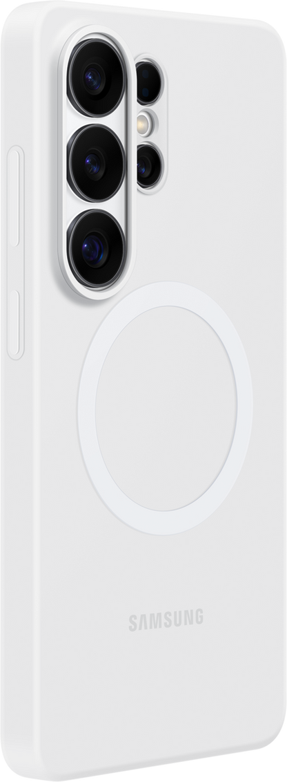 Tok Samsung Galaxy S26 Ultra S948-hez, Szilikon Mágneses Tok, Fehér EF-ES948CWEGWW
