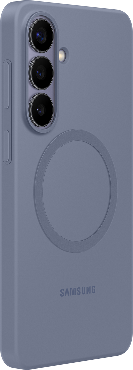 Tok Samsung Galaxy S26 Plus S947 készülékhez, Szilikon Mágneses Tok, Lila EF-ES947CVEGWW