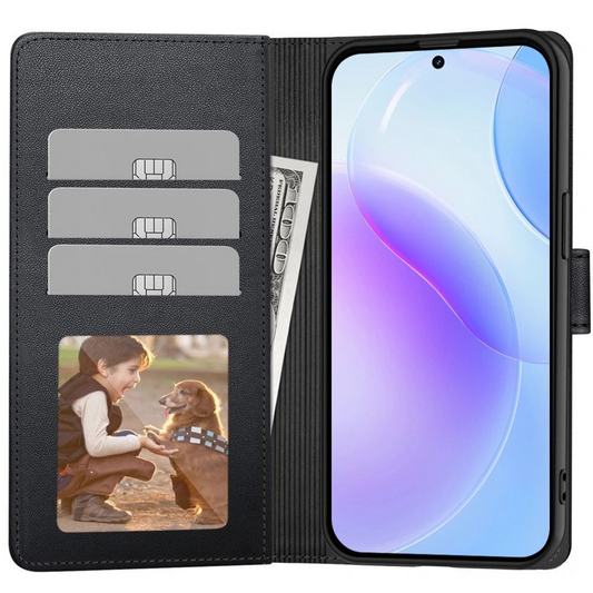 Tok Samsung Galaxy A37 5G / A56 A566 / A36 A366 készülékhez, Tech-Protect, Wallet, Fekete
