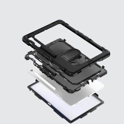 Tok Samsung Galaxy Tab S10 FE+ készülékhez, Tech-Protect, Solid, Fekete