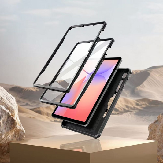 Tok Samsung Galaxy Tab S10 Lite / Tab S10 FE / Tab S9 készülékhez, Tech-Protect, Kevlar Pro, Fekete