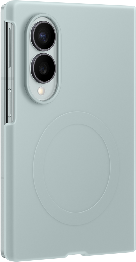 Tok Samsung Galaxy Z Fold8 F971-hez, Szilikon Mágneses Tok, Zöld EF-EF971CGEGWW