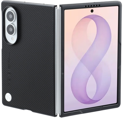 Tok Samsung Galaxy Z Fold8 F971-hez, X-Level, karbon, fekete