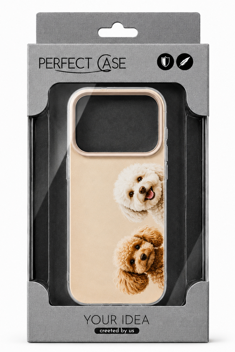 Tok Samsung Galaxy A07 5G A076 / A07 4G A075 készülékhez, Perfect Case, Dreamora Poodle, Többszínű