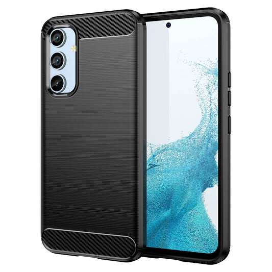 Tok Samsung Galaxy A54 A546-hez, OEM, karbon, fekete