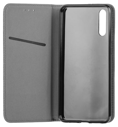Tok Samsung Galaxy A14 A145 / A14 5G A146-hoz, OEM, Smart Magnetic, Fekete