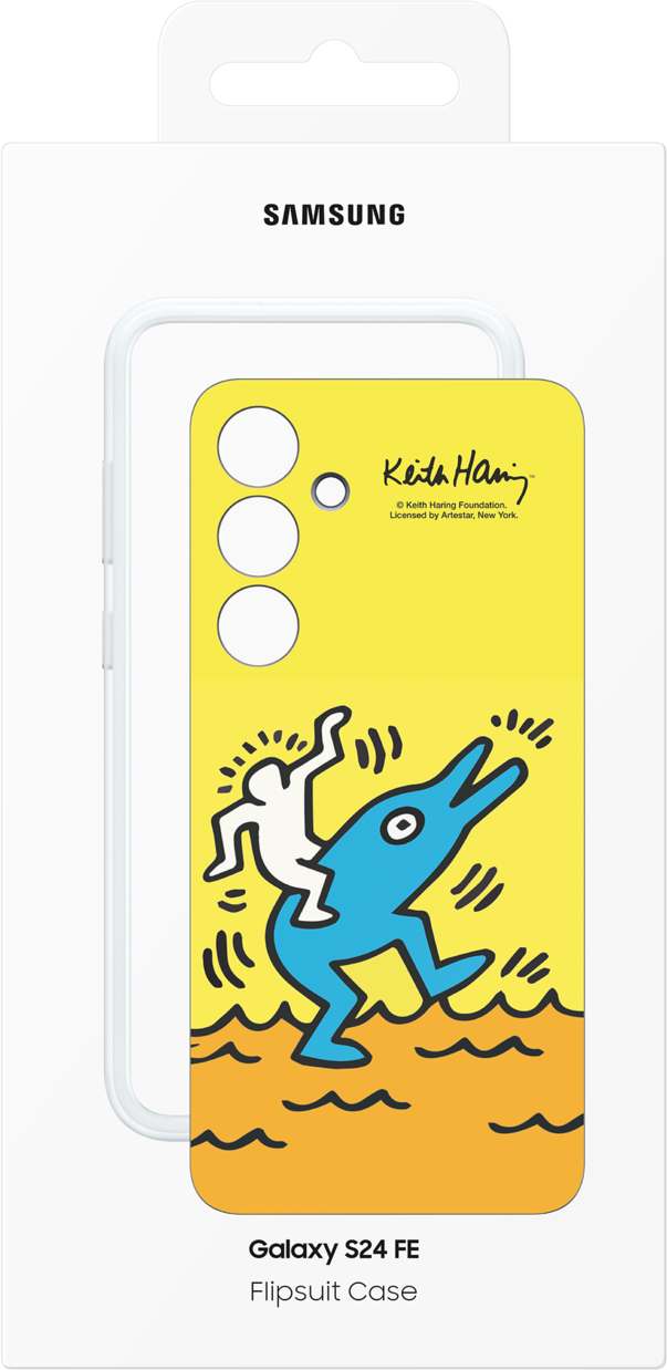 tok Samsung Galaxy S24 FE S721, FlipSuit tok, sárga EF-MS721CYEGWWWW 