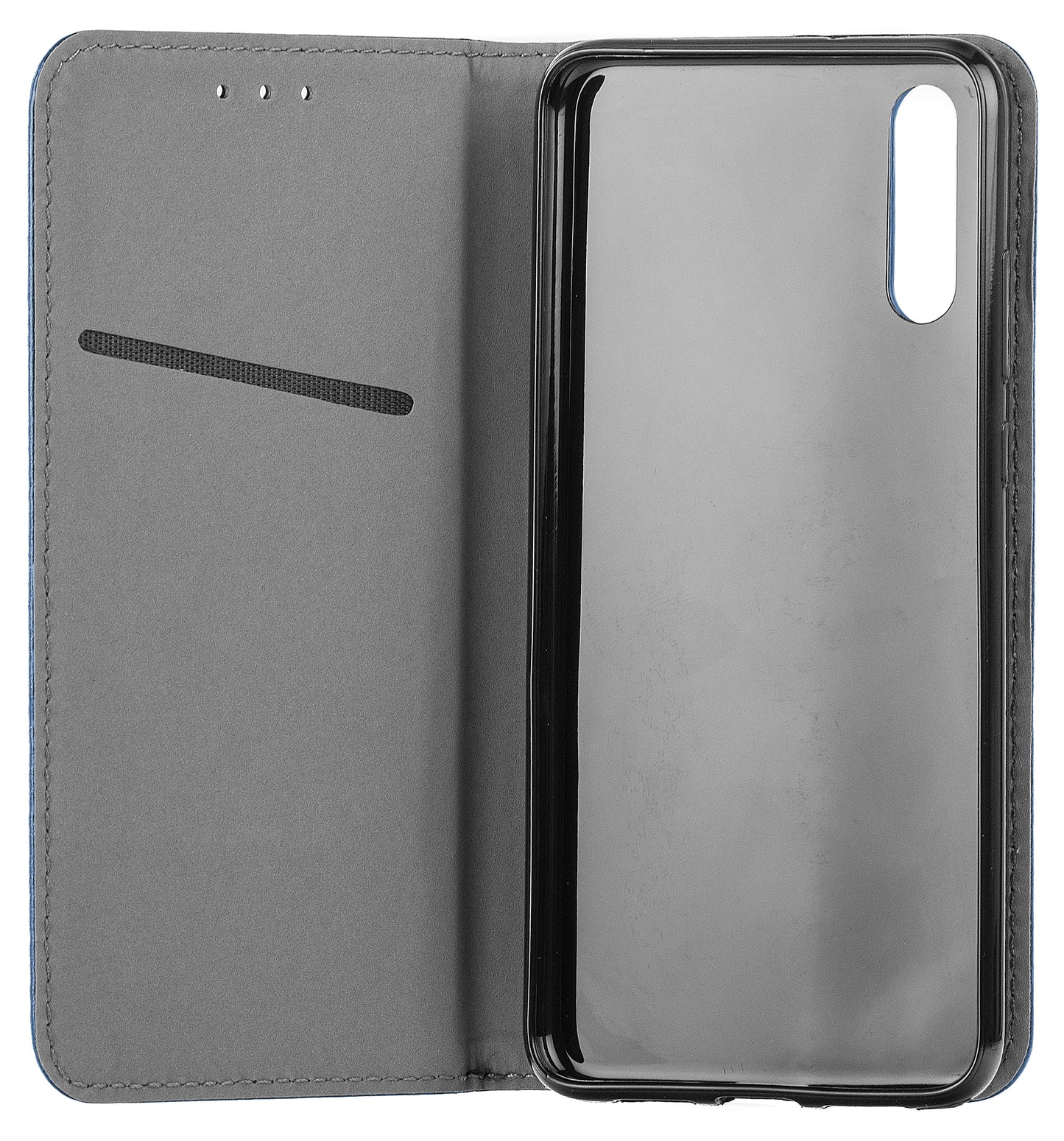 Samsung Galaxy A06 A065 tok, OEM, Smart Magnetic, Tengerészkék