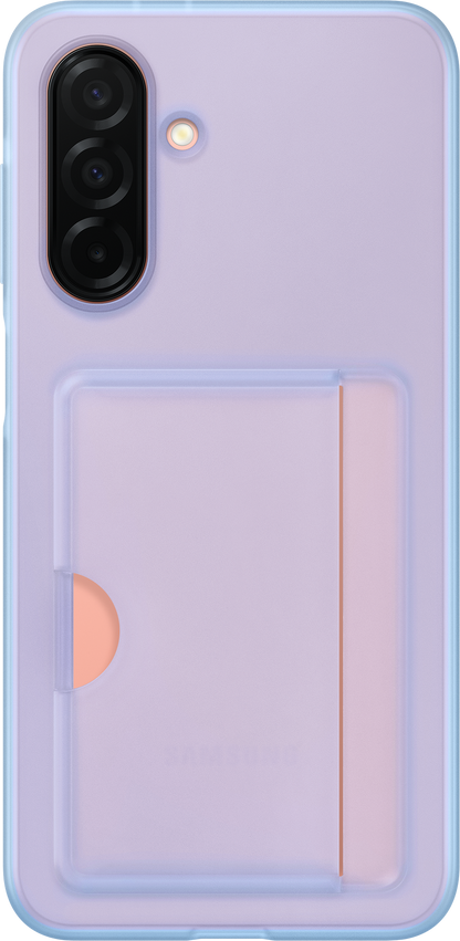 Tok Samsung Galaxy A26 A266 készülékhez, Kártyatartó tok, Kék EF-OA266TLEGWW