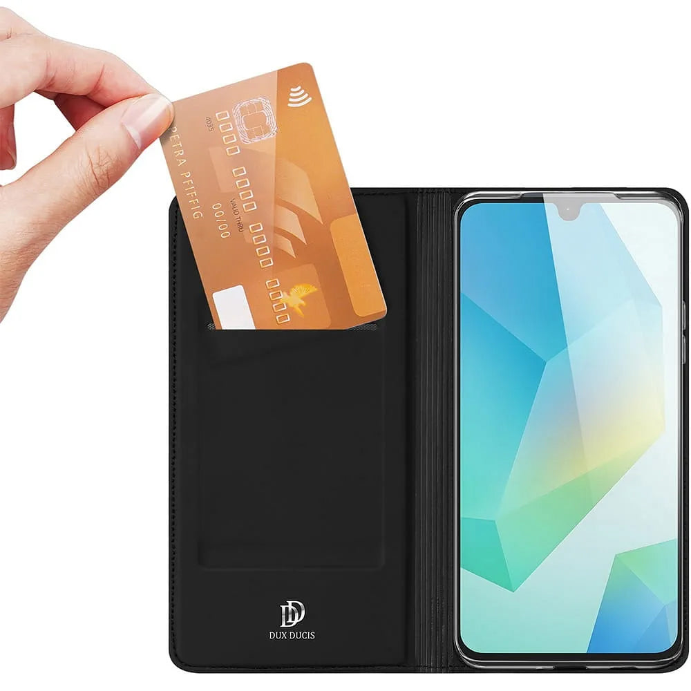 Tok Samsung Galaxy A17 5G-hez, DUX DUCIS, Skin Pro, Fekete