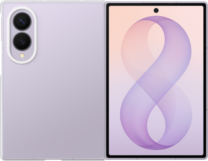 Samsung Galaxy Z Fold8 F971 tok, Átlátszó tok, Átlátszó EF-QF971CTEGWW