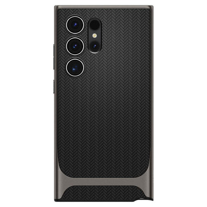Tok Samsung Galaxy S24 Ultra S928-hoz, Spigen, Neo Hybrid, Szürke ACS07305