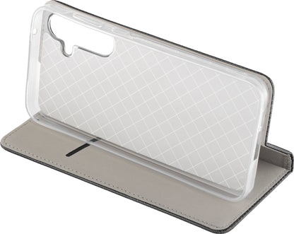 Tok Samsung Galaxy M16 M166 / A16 5G A166 / A16 4G A165 készülékhez, OEM, Smart Magnet, Fekete