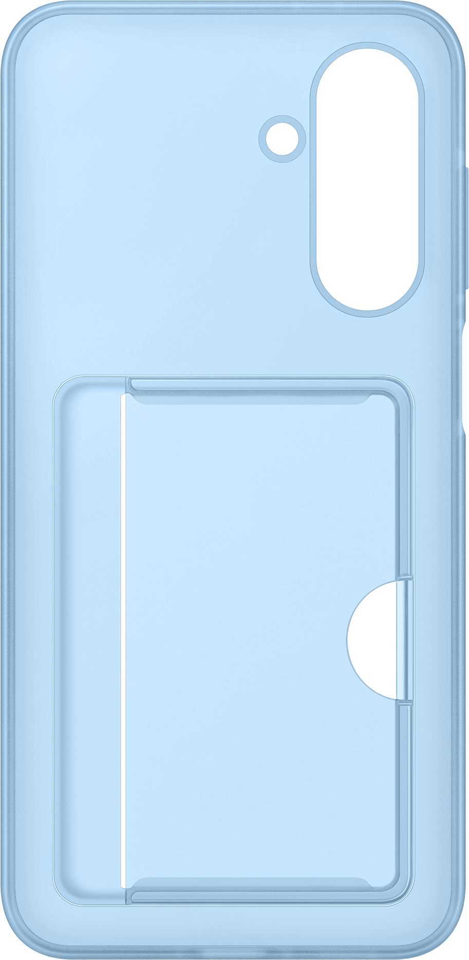 Tok Samsung Galaxy A26 A266 készülékhez, Kártyatartó tok, Kék EF-OA266TLEGWW