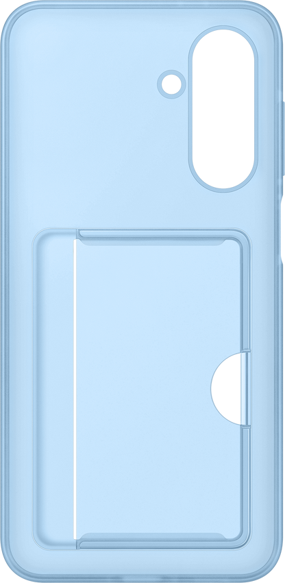 Tok Samsung Galaxy A26 A266 készülékhez, Kártyatartó tok, Kék EF-OA266TLEGWW