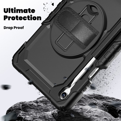 Case for Samsung Galaxy Tab S11, Tech-Protect, Solid360, Black