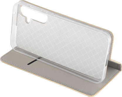 Tok Samsung Galaxy A17 4G / A17 5G-hez, OEM, Smart Magnet, Arany