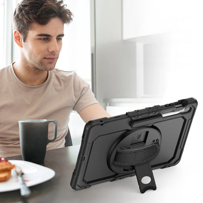 Tok Samsung Galaxy Tab S10 FE+ készülékhez, Tech-Protect, Solid, Fekete