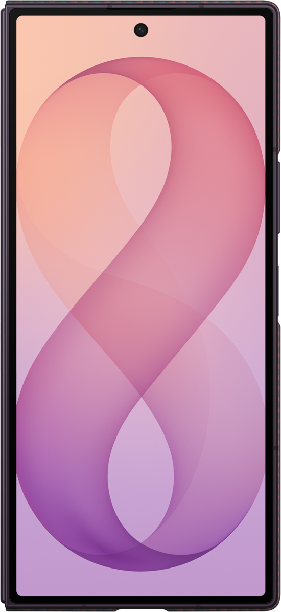 Tok Samsung Galaxy Z Fold8 Ultra F976-hez, Carbon Magnet Case, Piros EF-KF976SREGWW