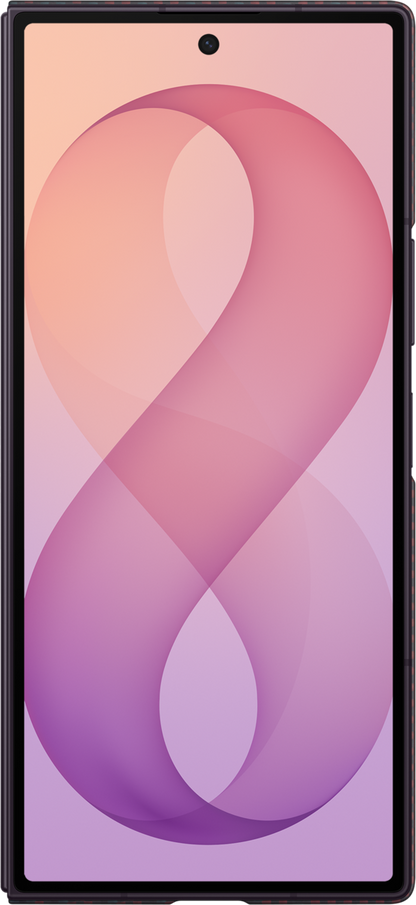 Tok Samsung Galaxy Z Fold8 Ultra F976-hez, Carbon Magnet Case, Piros EF-KF976SREGWW
