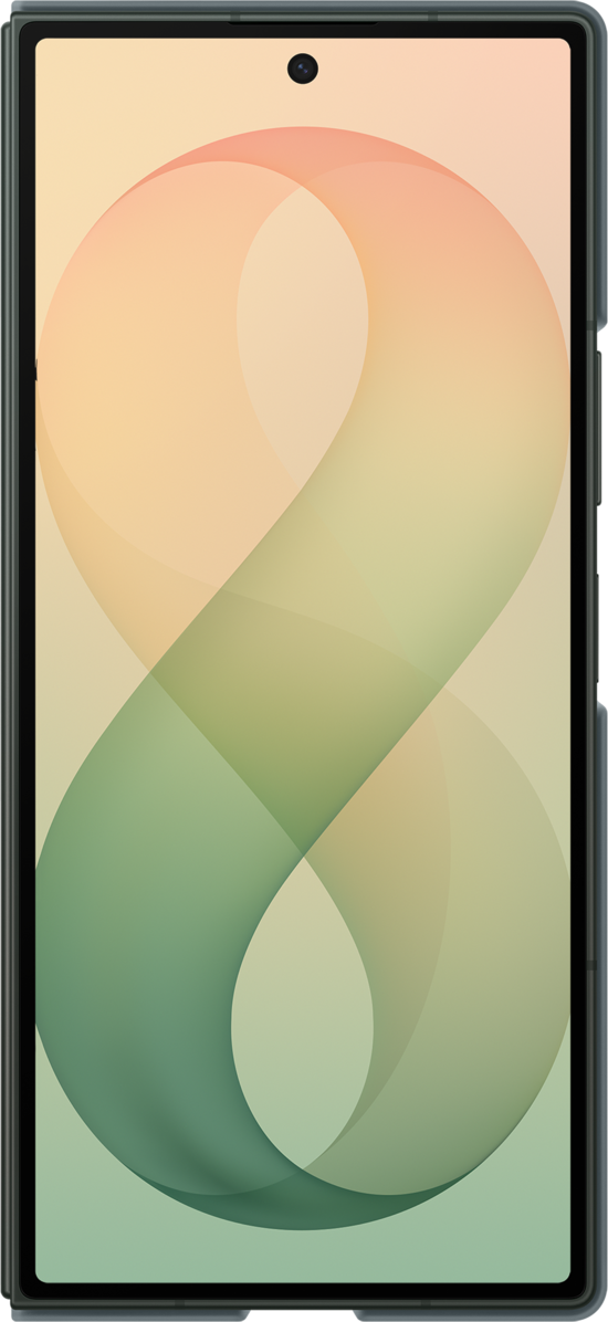 Samsung Galaxy Z Fold8 Ultra F976 tok, szilikon mágneses tok, zöld EF-EF976CGEGWW