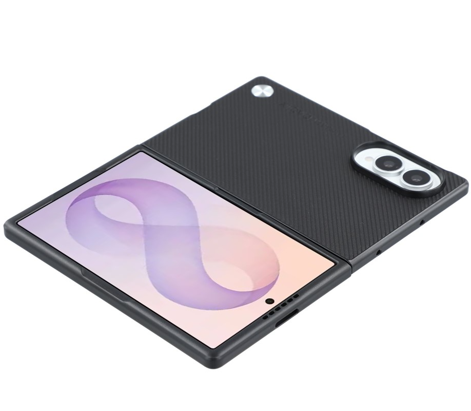Tok Samsung Galaxy Z Fold8 F971-hez, X-Level, karbon, fekete