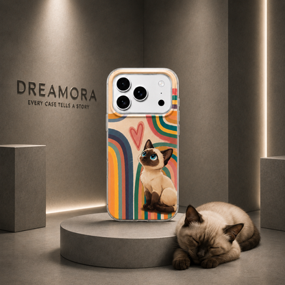 Tok Samsung Galaxy A07 5G A076 / A07 4G A075, Perfect Case, Dreamora Kitty, Többszínű