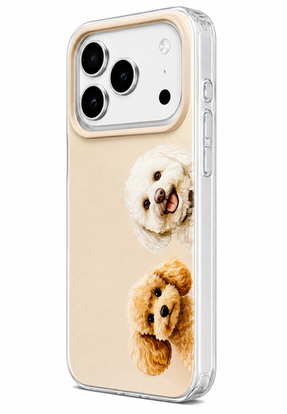 Tok Samsung Galaxy A07 5G A076 / A07 4G A075 készülékhez, Perfect Case, Dreamora Poodle, Többszínű