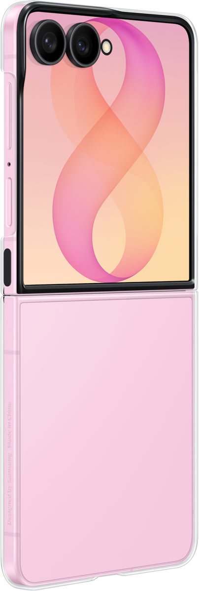 Samsung Galaxy Z Flip8 F776 tok, Átlátszó tok, Átlátszó EF-QF776CTEGWW