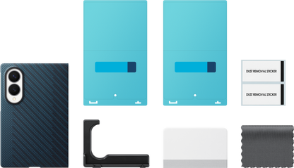 Samsung Galaxy Z Fold8 F971 tok, Carbon Magnet Case, Tengerészkék EF-KF971SNEGWW