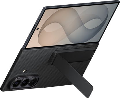 Tok Samsung Galaxy Z Fold8 Ultra F976-hez, Carbon Standing, Fekete EF-XF976SBEGWW