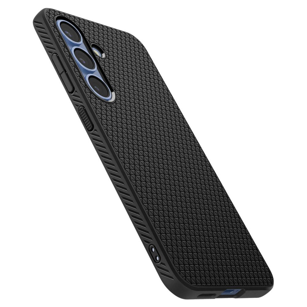 Case for Samsung Galaxy S25 S931, Spigen, Liquid Air, Black ACS09000