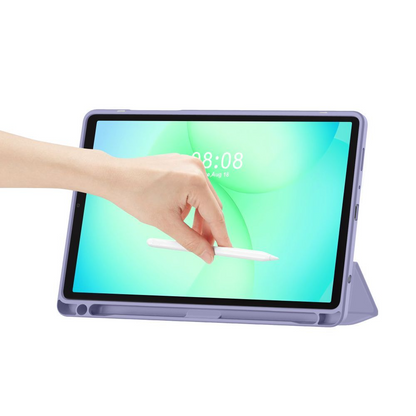 Case for Samsung Galaxy Tab A11 / Tab A9, Tech-Protect, SC PEN Hybrid, Violet